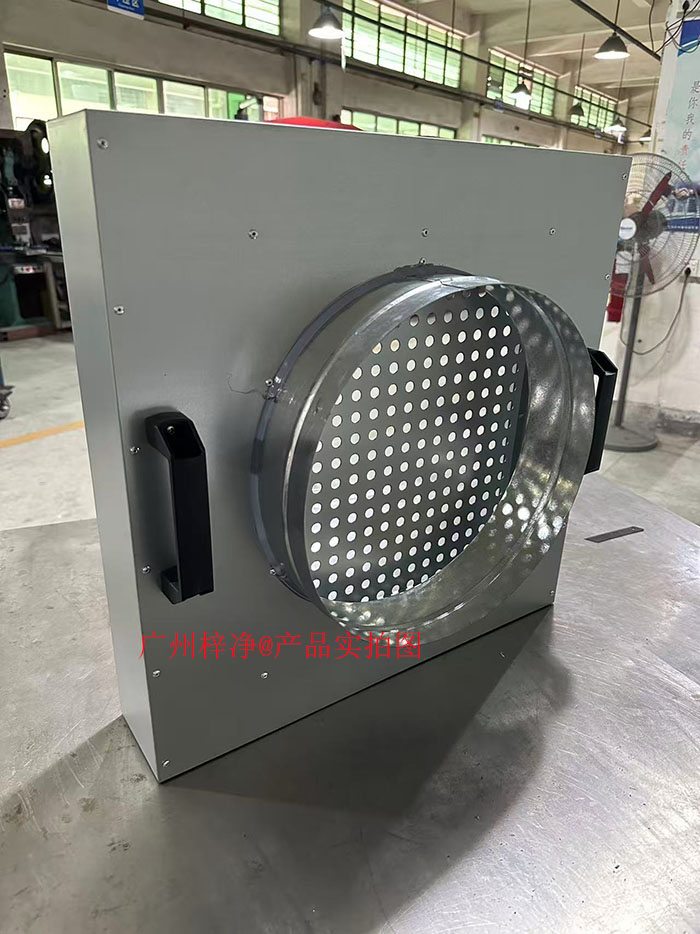 可更换式一体化高效送风口安装现场实拍图 可更换式一体化高效送风口安装现场实拍图